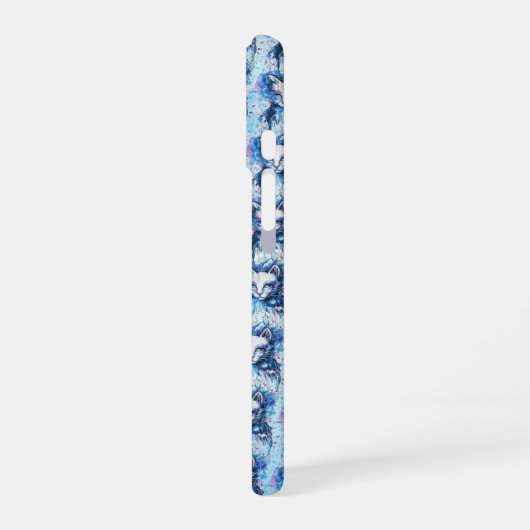 Kätzchen iPhone 16 Hülle (Linke Seite)