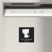 Kätzchen ist verrückt magnet (In Situ (Geschirrspüler))