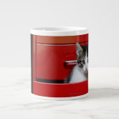 Kätzchen Jumbo-Tasse (Vorderseite)