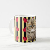 Kätzchen Kaffeetasse (Vorderseite Links)