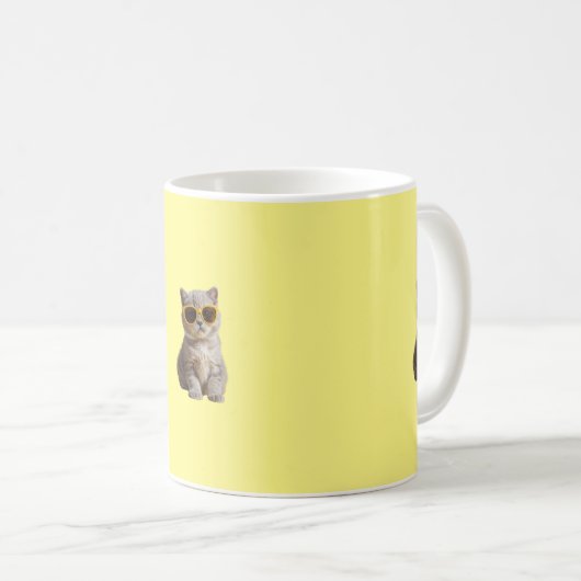 Kätzchen Kaffeetasse (VorderseiteRechts)