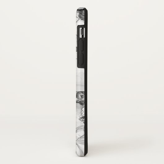 Kätzchen-Kampf iphoneX Fall Louis Wain Case-Mate iPhone Hülle (Hinten/Links)