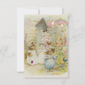 Kätzchen Karte (Vorderseite)