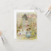 Kätzchen Karte (Vorderseite/Rückseite Beispiel)