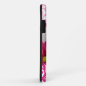 Kätzchen, Katzen, Rosa, Blumen, Monogramm Case-Mate iPhone Hülle (Hinten/Rechts)