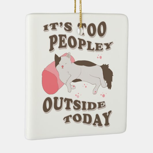 Kätzchen Keramikornament (Rechts)