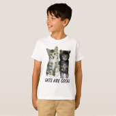 Kätzchen-KinderT - Shirt (Vorne ganz)