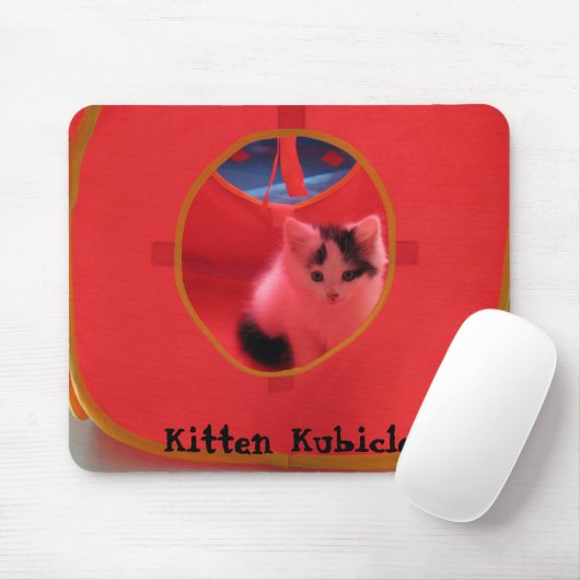 Kätzchen Kubicle Mousepad (Mit Mouse)
