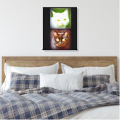 Kätzchen Leinwanddruck (Insitu (Schlafzimmer))