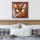 Kätzchen Leinwanddruck (Insitu (Schlafzimmer))