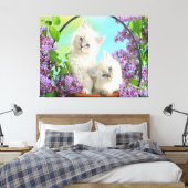 Kätzchen Leinwanddruck (Insitu (Schlafzimmer))