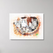 Kätzchen Leinwanddruck (Vorderseite)