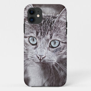 Kätzchen Liebe Niedliche Katzenkatze mit leuchtend Case-Mate iPhone Hülle