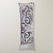 Kätzchen Liebe Niedliche Katzenkatze mit leuchtend Seitenschläferkissen (Vorderseite Vertikal)