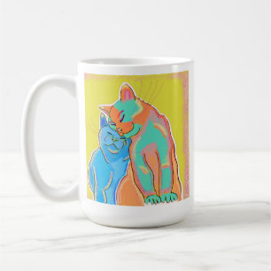 Kätzchen-Liebe-Tasse Kaffeetasse