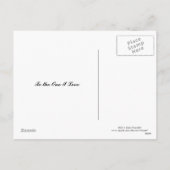 Kätzchen-LiebeValentine Feiertagspostkarte (Rückseite)