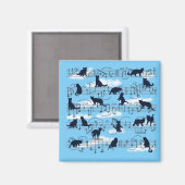 Kätzchen Magnet (Vorderseite/Rückseite)