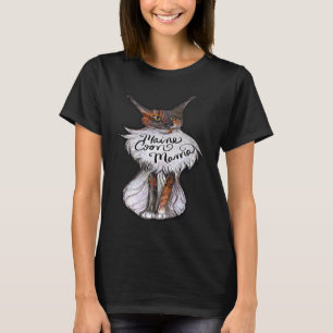 Kätzchen Maine Coon verdünnt Calico 1 T-Shirt