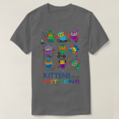 Kätzchen mit Kätzchen T-Shirt (Design vorne)