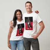 Kätzchen mit kurzer Haarblatte, 2 1/2 Monate T-Shirt (Unisex)