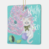 Kätzchen mit Ornament (Links)