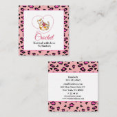 Kätzchen mit Visitenkarte (Vorne/Hinten)