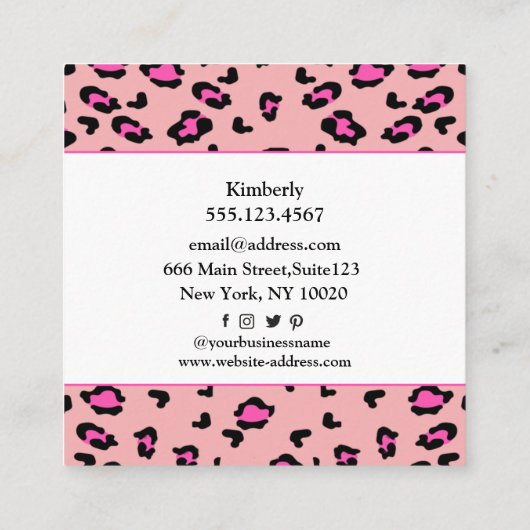 Kätzchen mit Visitenkarte (Rückseite)