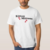 Kätzchen Mittons T-Shirt (Vorderseite)