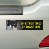 Kätzchen müde Matrosen Katzenständer Autoaufkleber (Auf Auto)