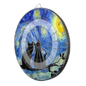 Kätzchen nachts dartscheibe (Vorderseite rechts)