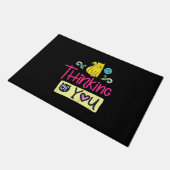 Kätzchen | Niedliches Cat Lover Geschenk Fußmatte (Schrägansicht)