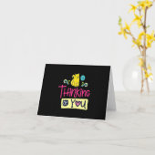 Kätzchen | Niedliches Cat Lover Geschenk Karte (Gelbe Blume)