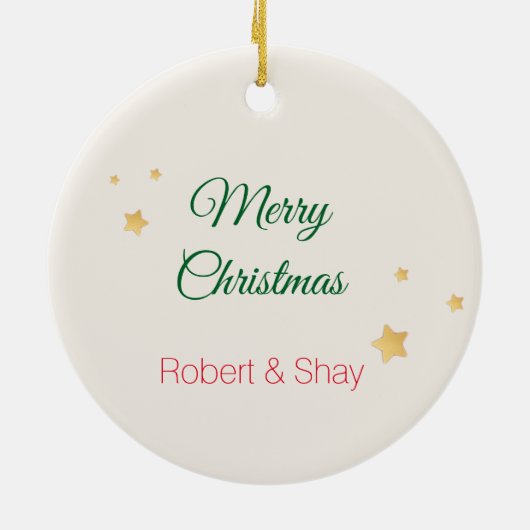 Kätzchen-Nussknacker-Verzierung Keramik Ornament (Hinten)