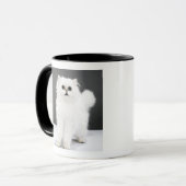 Kätzchen-Porträt Tasse (Vorderseite Links)