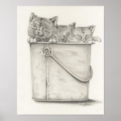 Kätzchen Poster (Vorne)