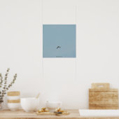 Kätzchen Poster (Küche)