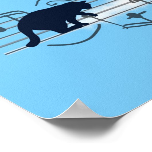 Kätzchen Poster (Ecke)