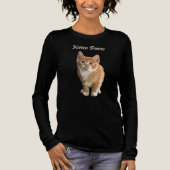 Kätzchen-Power-T-Shirt Tri-Blend Shirt (Vorderseite)