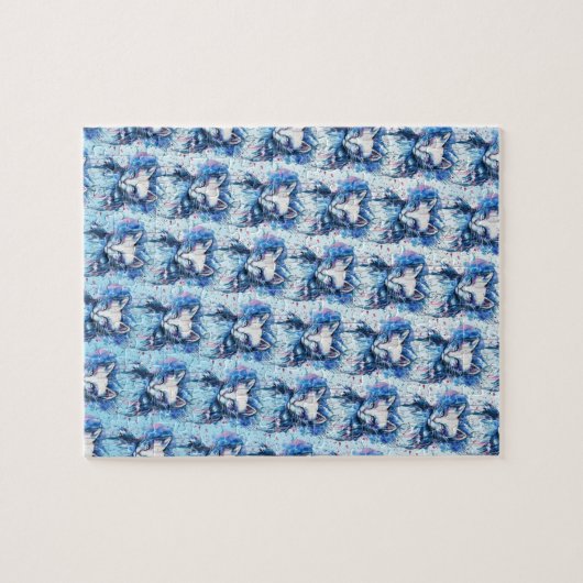 Kätzchen Puzzle (Horizontal)