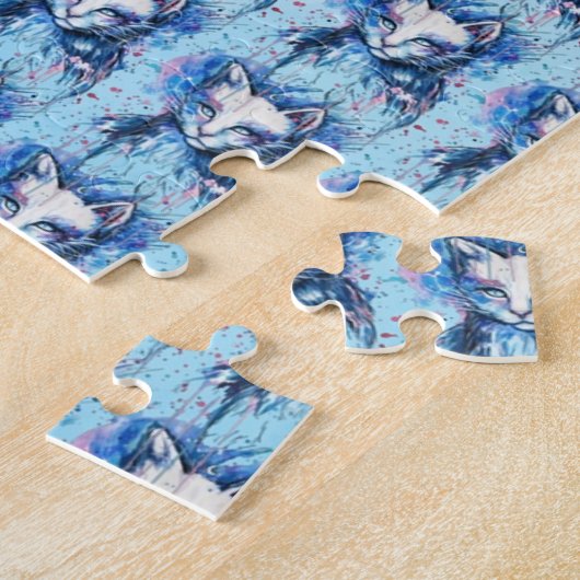 Kätzchen Puzzle (Seite)