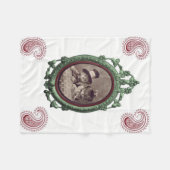 Kätzchen, rosa, Vliesdecke Fleecedecke (Vorderseite (Horizontal))