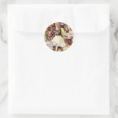 Kätzchen Runder Aufkleber (Tasche)