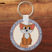 Kätzchen Schlüsselanhänger (Vorderseite)