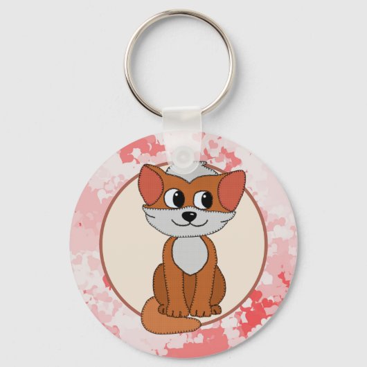 Kätzchen Schlüsselger Schlüsselanhänger (Vorderseite)