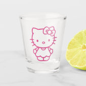 Kätzchen Schnapsglas (Vorderseite)