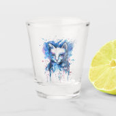 Kätzchen Schnapsglas (Vorderseite)