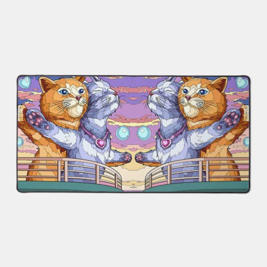 Kätzchen Schreibtischunterlage (Vorderseite)