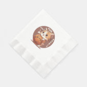 Kätzchen Serviette (Ecke)