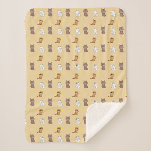 Kätzchen Sherpadecke (Vorderseite)