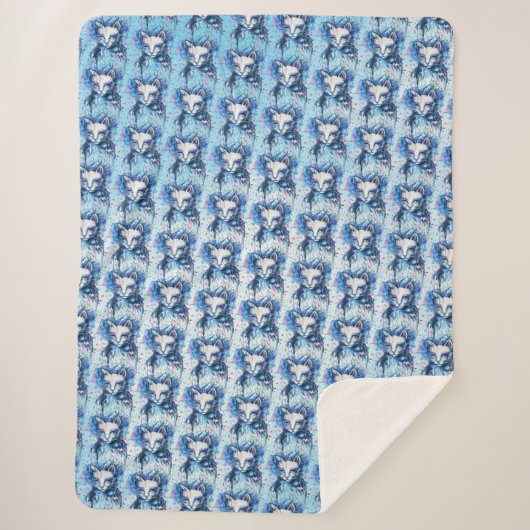 Kätzchen Sherpadecke (Vorderseite)